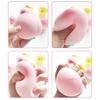 1/2Pcs Anxiety Relief Peach Squeeze Toy Realistic Peach Shaped Fidget Toy Anti-stress Decompression Simulation Fruit Sensory Slow Rising Stress
