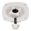Rv Wall Mount Water Inlet Pressure Regulated City Water Entry with Quick Connector for Trailer Camper Boat White