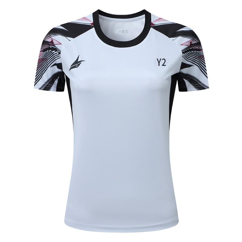 Unisex Badminton Shirt Kids Adults Training Competition Sportswear Breathable Quick Dry