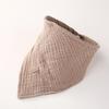 Double Layer Gauze Baby Bibs Soft and Absorbent Burp Cloths for Boys and Girls  Cotton Muslin Saliva Towel Scarf