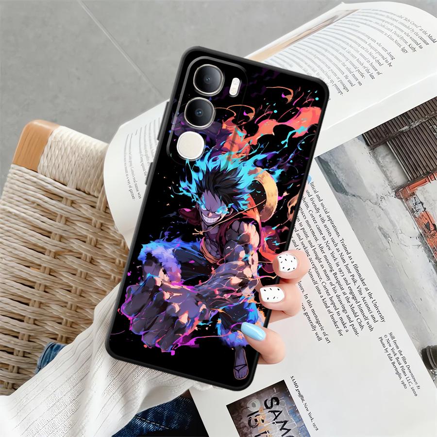 Чехол для телефона для Vivo Y52S Y93 Y71 Y91 Y75 Y81 Y50 Y95 Y51S Y78 V27 V21E V23 V25 V30 V29 Y53S Крутой Аниме Зоро
