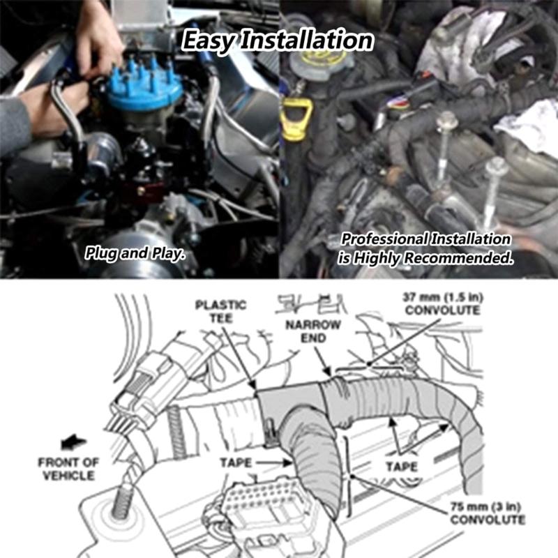FICM Fuel Injector Module Wiring Harness Fit for 0 F350 F450 F550 6.0L 5C3Z9D930A Powerstroke