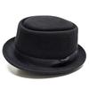 Ruben Special Edition BLACK COLLECTION Large Size Foldable Felt Hat Made with Premium Australian Telescope Black 100% Wool, Hat, XL,