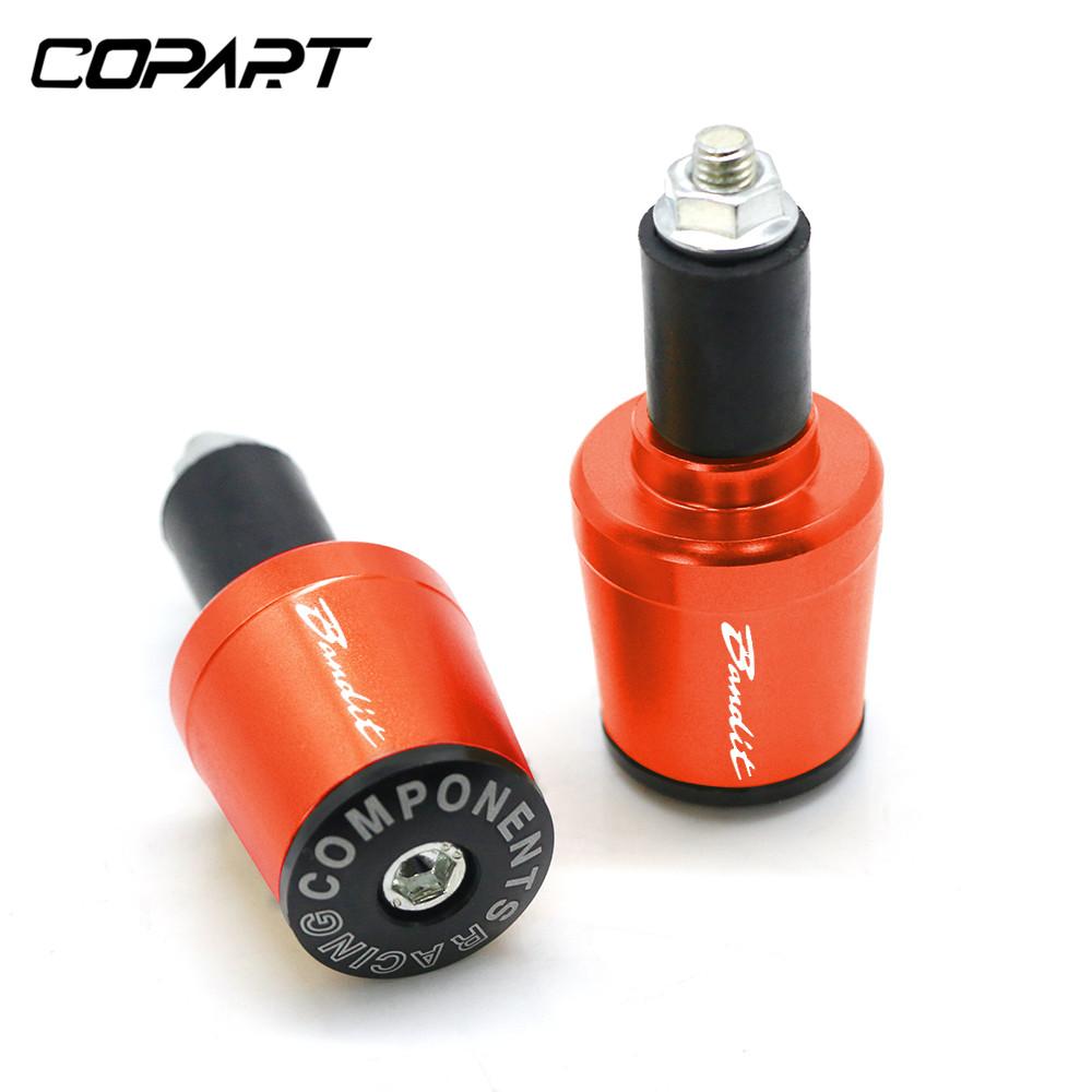 Для мотоцикла SUZUKI GSF 250 600 600S 650 650S 650N 1200 1250 Bandit 650S 7/8"22MM ручки руля заглушка руля