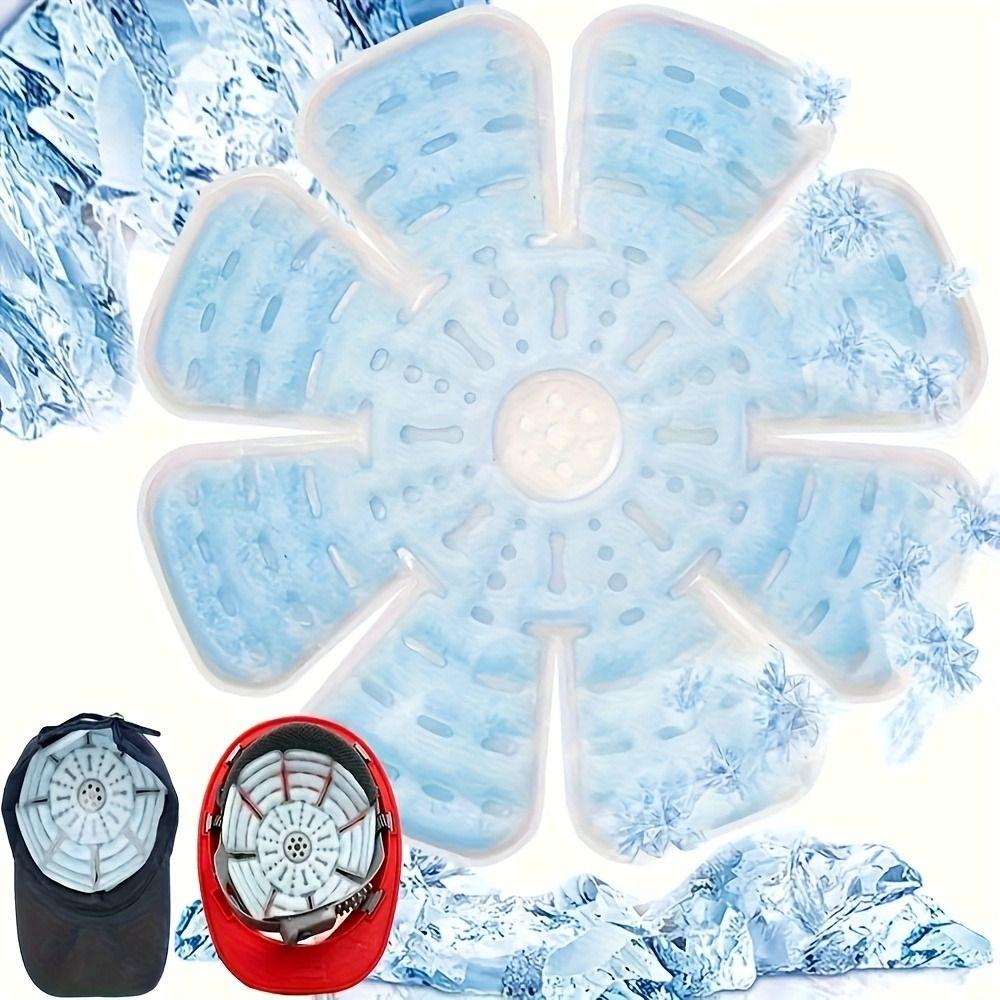 Универсальные охлаждающие ледяные вкладыши для шляп, многоразовый PCM ледяной пакет для шляпы, портативная охлаждающая шапка для шлемов, для улицы