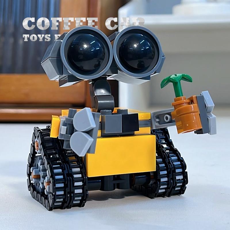 Фильм Робот Wall-E MOC Строительные Блоки Куклы Космический Меха MOC Кирпичи Фигурка Игрушки Взрослые Дети Рождественские Подарки DIY