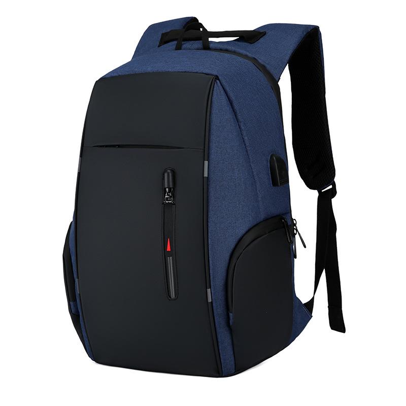 Men's Business Laptop Bag Multifunctional Backpack Large Capacity Double-Shoulder Bag