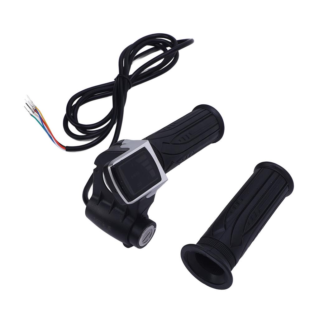 Электроскутер Twist Throttle Grip с дисплеем и ключом 36V Удобная ручка для E-BIAK