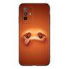 Для телефона OPPO A94 5G RENO 5Z F19 PRO PLUS задняя крышка черный чехол из ТПУ милый смешной