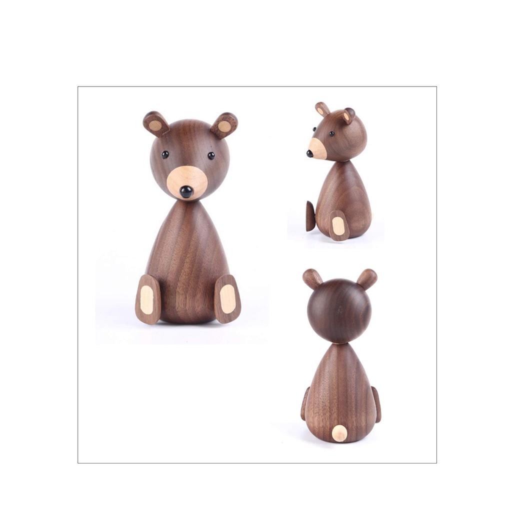 Деревянные игрушки Keynis, Декор для интерьера, Фигурки животных, Репродукции, Скандинавский стиль, Подвижные, Материалы: Тик и Бук, Обезьяна, Лев, Кошка,