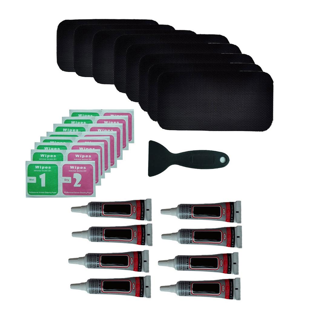 Trampoline Patches Repair KIts Glue On Patche Flexible Repair Adhesive Trampoline Accessories for Holes or Tears