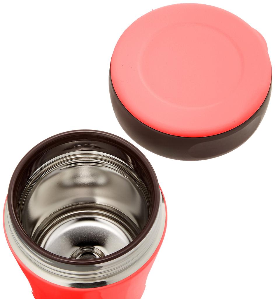 ZOJIRUSHI Stainless Steel Vacuum Insulated Food Jar Lunch Box Warm/Cold Wide Mouth 260ml Berry SW-GD26-PP
