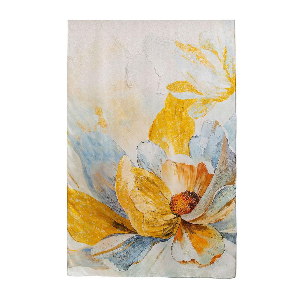 100% Silk Scarf Design Sense Fashion Square Scarf with Shirt Scarf Versatile Shawl Muse