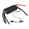 RC ESC 120A Water Cooled Waterproof 2 Way Black Built In BEC 210K Erpm Cycle Menu Settings Brushless ESC for RC Boats