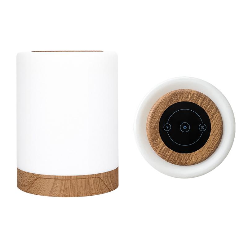 Умный светодиодный ночник, портативная настольная лампа с сенсорным управлением, перезаряжаемая через USB RGB декор раздевалки для детской спальни, кемпинга