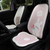 Cartoon Car Seat Cover Cushion Bear Rabbit Tulip Pattern Seats Protector Pad Interior Accessories For Summer