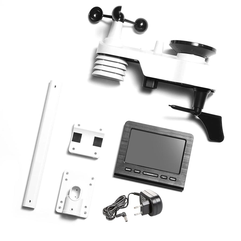 0366-WF Wireless Weather Station with Outdoor Sensor, Weather Station with Weather Forecast,