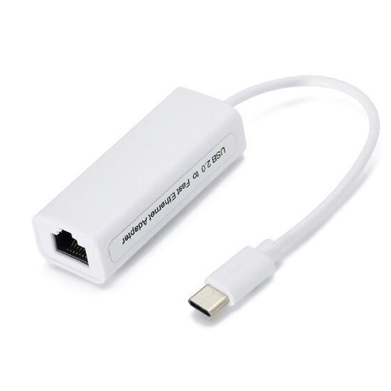 Micro USB2.0 USB To RJ45 Ethernet Cable Splitter Extend Adapter 100Mbps Network Card for Tablet Laptop PC Computer Android