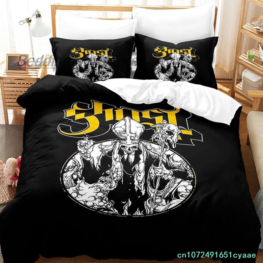 Комплект постельного белья Ghost Rock Band Tank Single Twin Full Queen King Size Комплект постельного белья Aldult Kid Bedroom Duvetcover Sets 3D Print