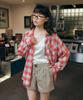 GREENBUTTER Roll-Up Banding Shorts (Beige)