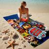 Paw Patrol Heroes Stylish Digital Printing Beach Towel Quickdrying Absorbent Blanket For Beach Pool Gym Travel Christmas Gift C922292