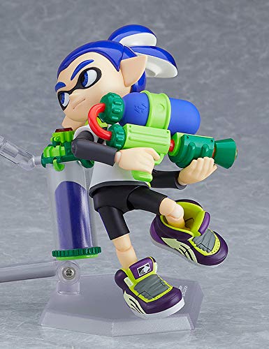 Figma Splatoon/Splatoon 2 Мальчик DX Издание Без масштаба Пластиковая Раскрашенная Артикулированная Фигурка (Переиздание)