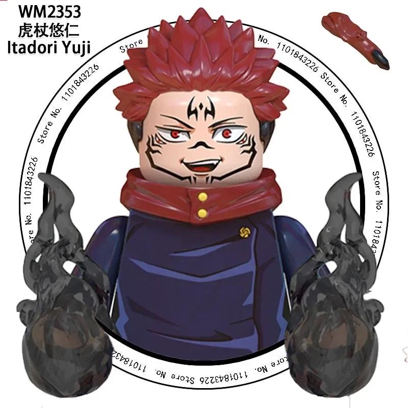 Jujutsu Kaisen Itadori Yuji Gojo Satoru Ryomen Sukuna Mini Action Figure Model Accessories Holiday Birthday Gift for Kids