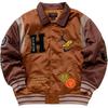 Jordan X Honor The Gift Westbrook Varsity Jacket Brown Men Streetwear DX6243-204