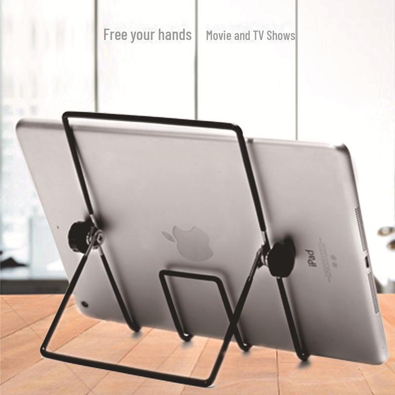 Складная портативная подставка для мобильного телефона и планшета с треугольным дизайном из железной проволоки