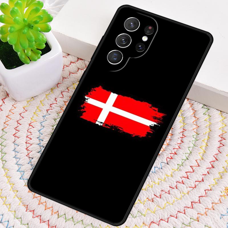 Чехол для телефона Флаг Дании для Samsung Galaxy note 10 pro S26 Ultra S23 S24 FE S25 S21 S22 PLUS ударопрочный
