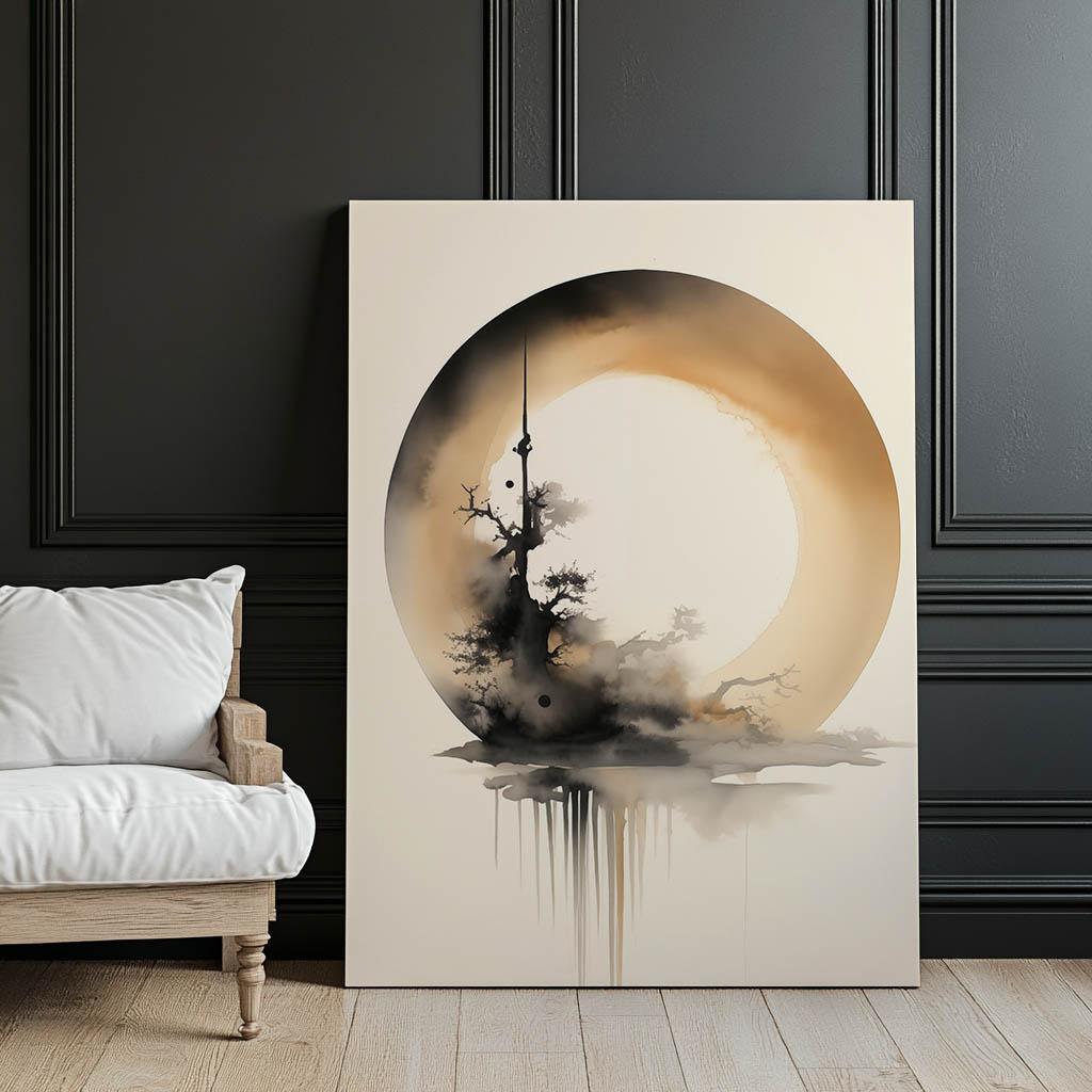 Koło Zen Koło Zen, 70X100 Cm, Bez Ramy, Papier Matowy 230 Gsm