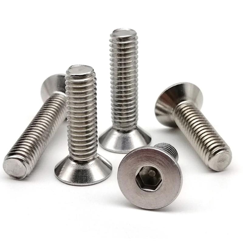 420 шт. (М2-М2.5) Комплект шестигранных болтов и гаек с чашеобразной головкой из нержавеющей стали