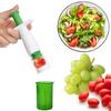 Fruit Slicer Tomato Grape Cherry Fruit Salad Divider Vegetable Cutter Kitchen Gadgets and Accessories Cooking Home Gadgets