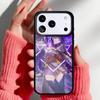 Чехол для телефона Genshin Impact Райдэн Сёгун для iPhone 17 16 15 14 13 Pro Max Задняя крышка для 12 11 Pro Coque