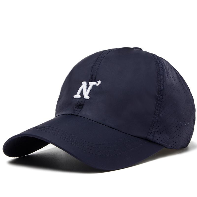 Quick Drying Baseball Cap Summer Men's Mesh Letter Embroidery Caps Outdoor Breathable Sport Sunhat Adjustable Unisex