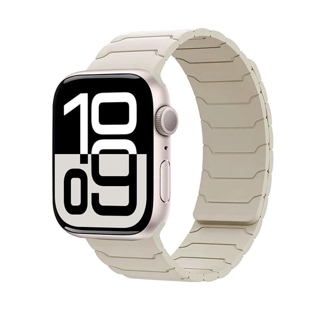 Магнитные ремешки для Apple Watch 11 Ремешок 46мм 42мм 45мм 44мм 40 41 Звеньевой браслет ремешок IWatch Серии SE 10 9 8 7 6 5 Ultra3 49мм