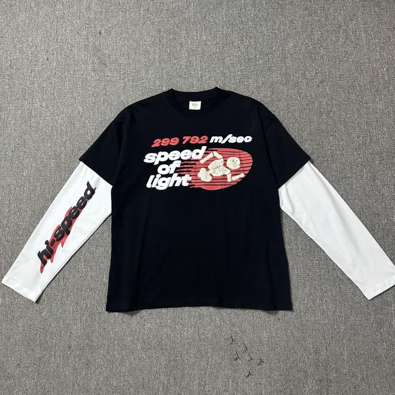 Broken Planet Streetwear Graphic Long Sleeve T-Shirt - Unisex Casual Tee