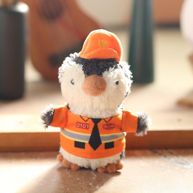 Милый милый кулон в виде пингвина-арахиса, плюшевая игрушка, кукла, школьный рюкзак, подвесное украшение, брелок, кукла, кукла