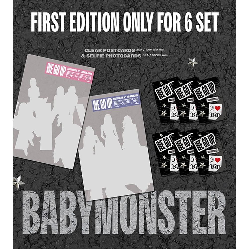 [Предзаказ] BABYMONSTER - WE GO UP (ВЕРСИЯ УЗОРА) Вкл.. ЮГ ПОБ