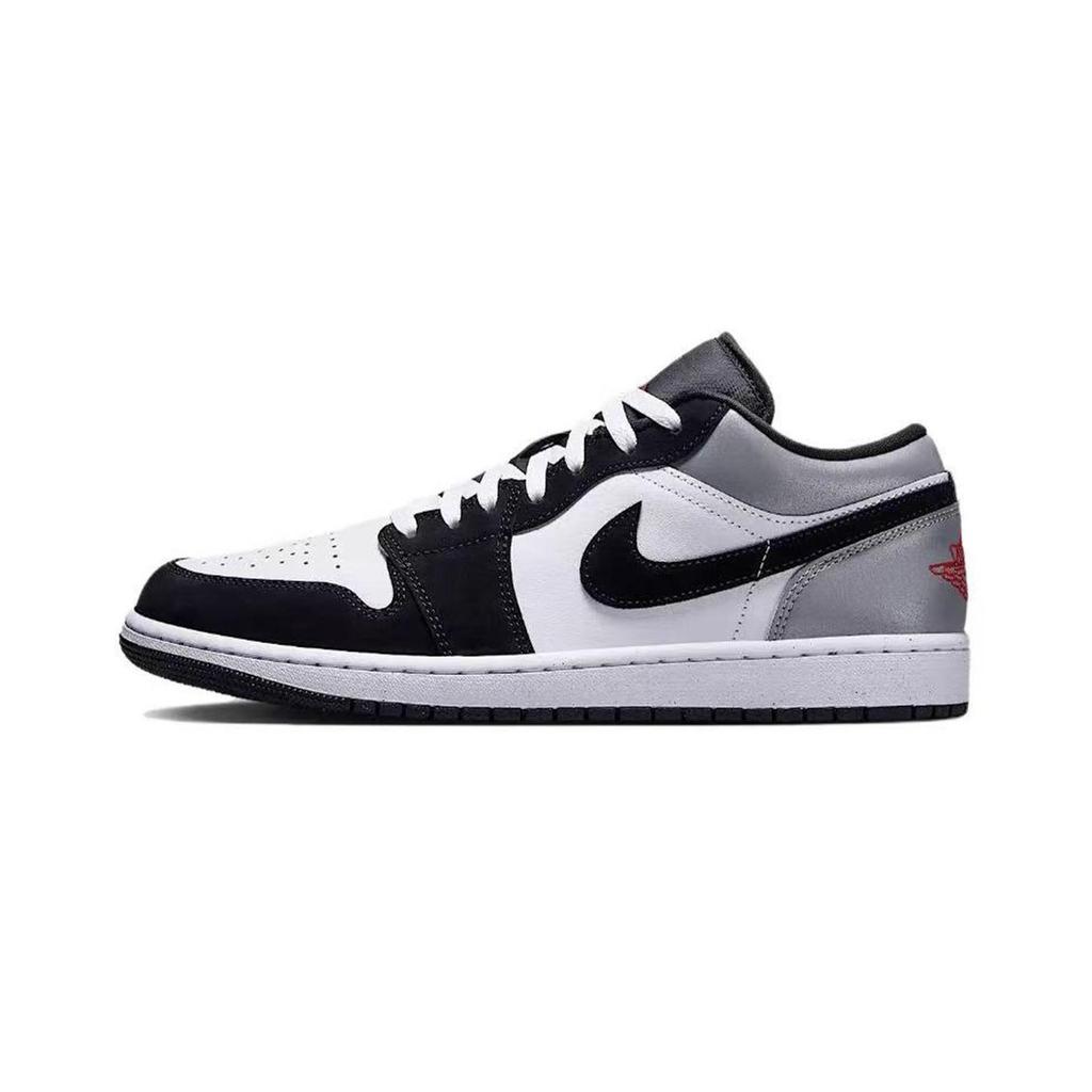 Jordan Air Jordan 1 Leather Slip Resistant Abrasion Resistant Coverage Low top Vintage Basketball Shoes Unisex HF3148-106(Team-SBOX)