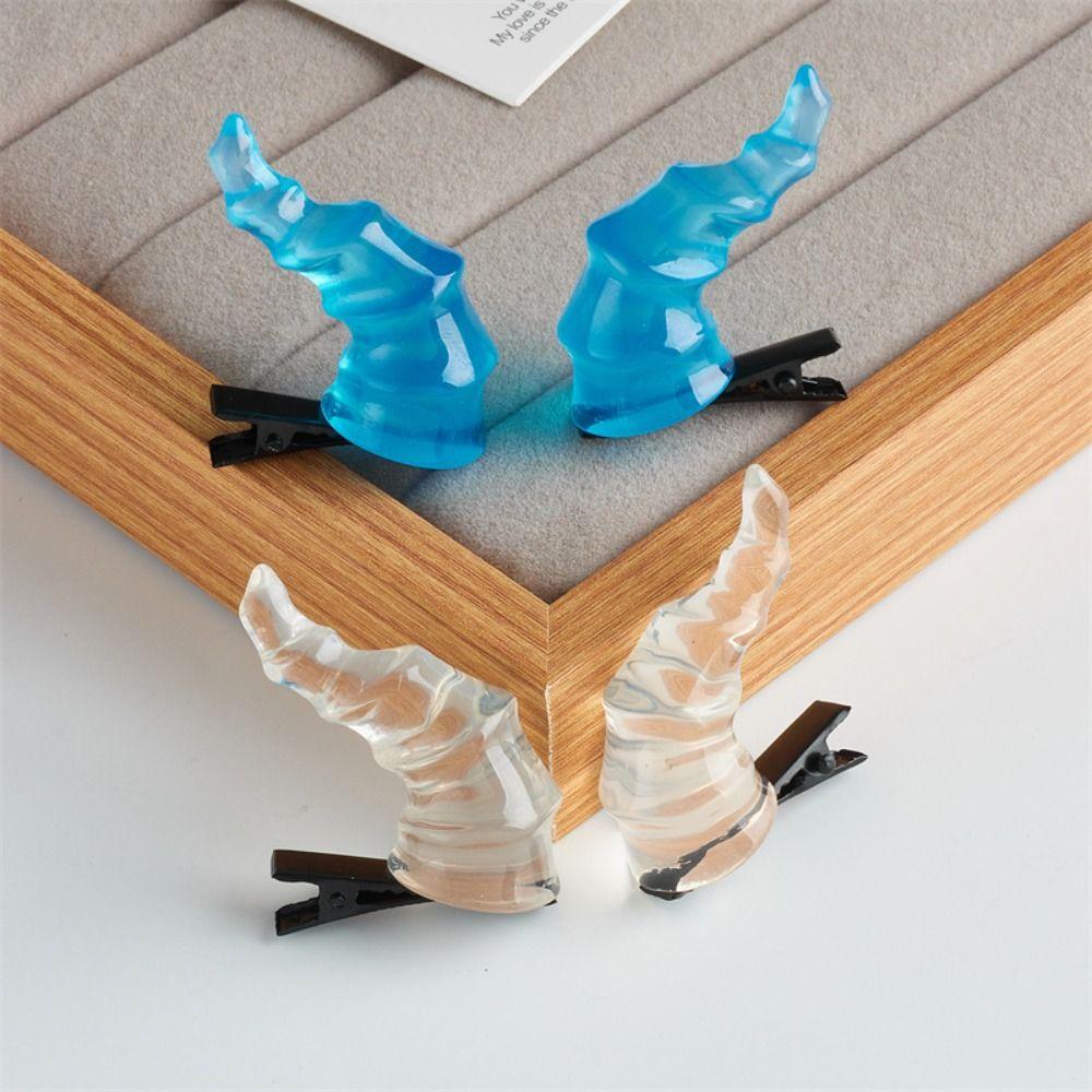 Hair Clip Devil Horn Hairpin Hairband Halloween Hair Hoop Halloween Headband Costume Accessory