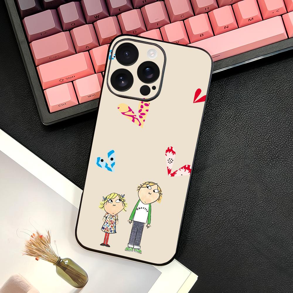 Аниме Человек-паук и Лола Чехол для телефона для IPhone 16 15 14 13 12 11 PRO MAX PLUS Mini TPU Мягкий и приятный для кожи Чехол