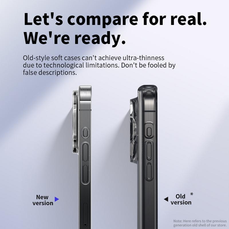 Transparent Frosted Slim Phone Case For iPhone 16 Pro Max 15 Pro 14 13 Lens Protection Hard PC Shockproof Matte Back Cover