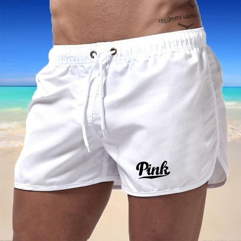 Вентилируемый Мужской Купальник Пляжный Приморский Повседневный Мужские Шорты для Тренажерного Зала на Шнурке для Бега Летний Серфинг Ежедневная Горячая Распродажа