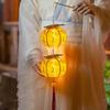 Ancient New Year Persimmon Lantern 2026 Horse Year Handmade Handheld Lantern Blessing Traditional Chinese Lantern