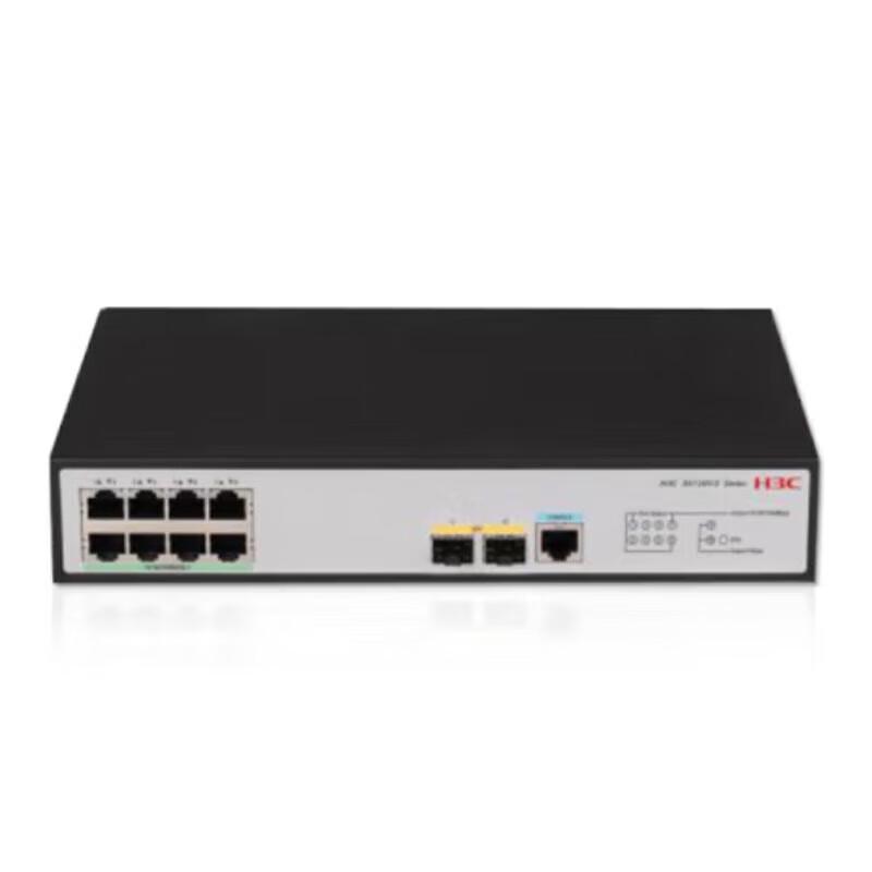 H3C S5120V3-10P-PWR-LI 8-Port Gigabit Unmanaged PoE Switch