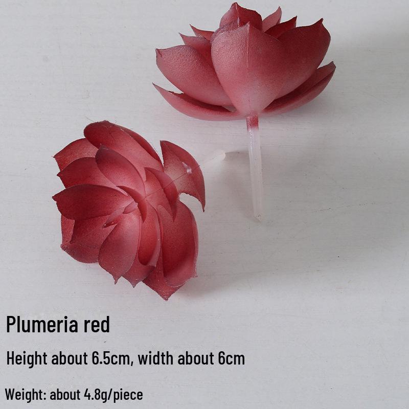 Mini Flocking Artificial Succulent Bonsai for DIY Wall Decor