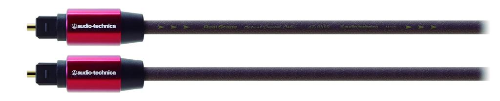 Audio Technica Optical Digital Cable TOS Link Heat Resistant Noise Resistant Car Small Plug Made In Japan AT-RS90/1.3 1.3m