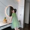 Summer Dress Loose Thin Short-sleeved Top Mid-length Summer Dress