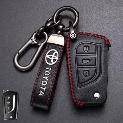 Чехол-брелок для ключа автомобиля Оболочка Для Toyota Camry RAV4 Forturner Hilux Auris Corolla Avensis Verso Yaris Aygo Scion TC IM Аксессуары IL7 dspj6